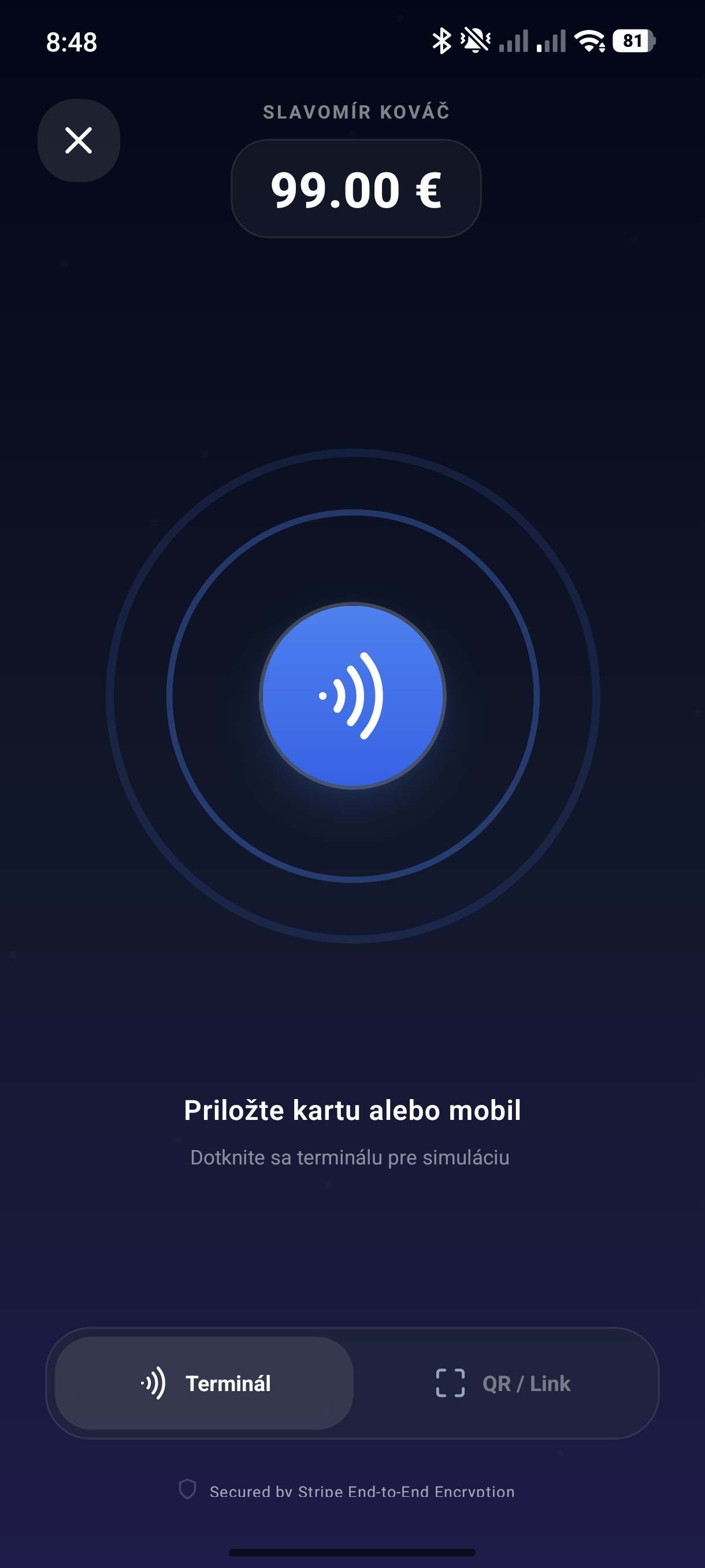 POS Terminál priamo v mobile